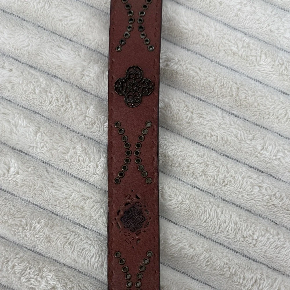 Vtg Faded Glory Brown Belt size large
